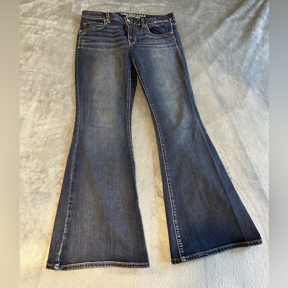 American Eagle Boho Flare super stretch jeans